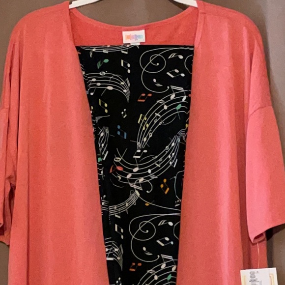 NWT LuLaRoe 2XL Irma & TC2 Music Note Leggings Outfit